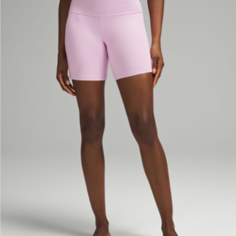 Lululemon Athletica Pink Bike Shorts